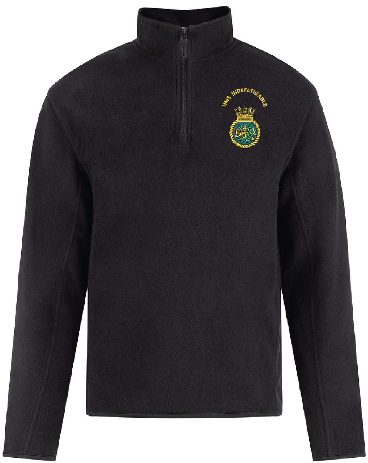 HMS Indefatigable Quarter Zip Fleece