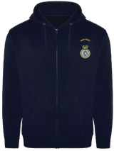 HMS Kent Zipped Hoodie