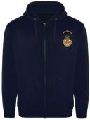 HMS Lincoln Zipped Hoodie