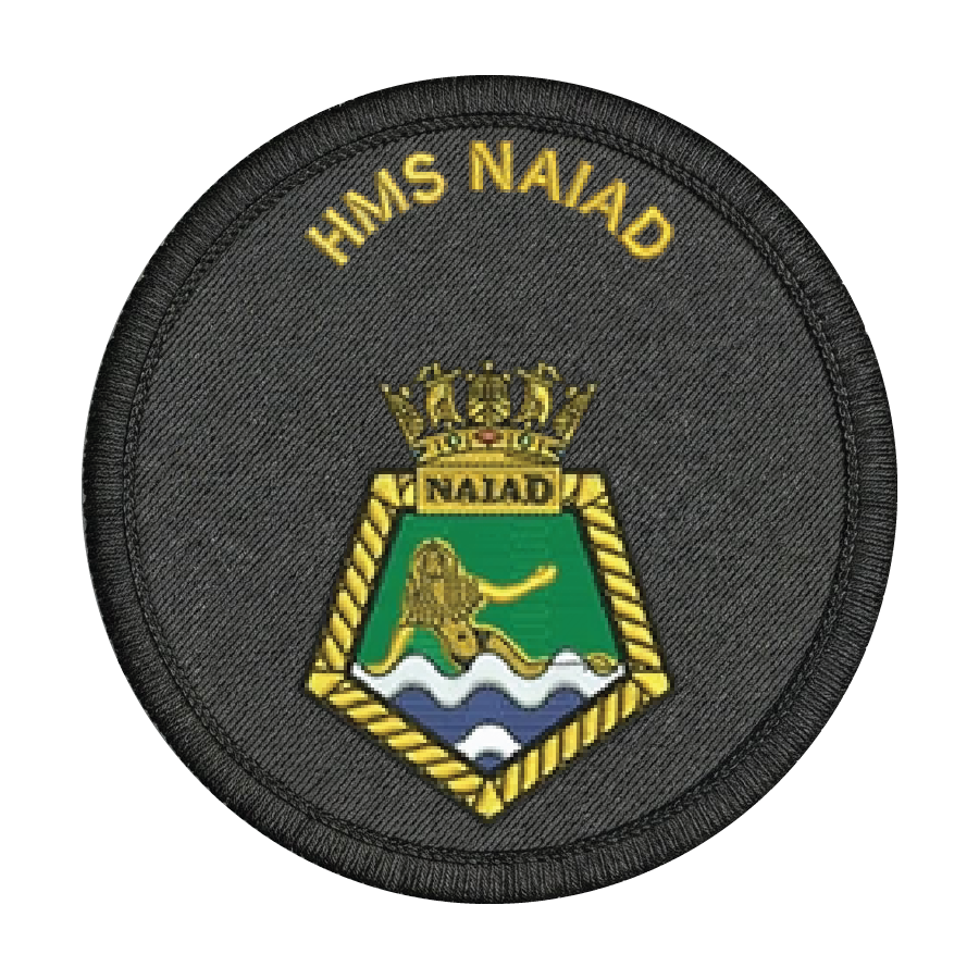 HMS Naiad Patch