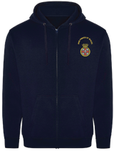 HMS Prince of Wales Zipped Hoodie