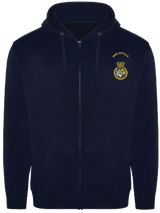 HMS Scylla Zipped Hoodie