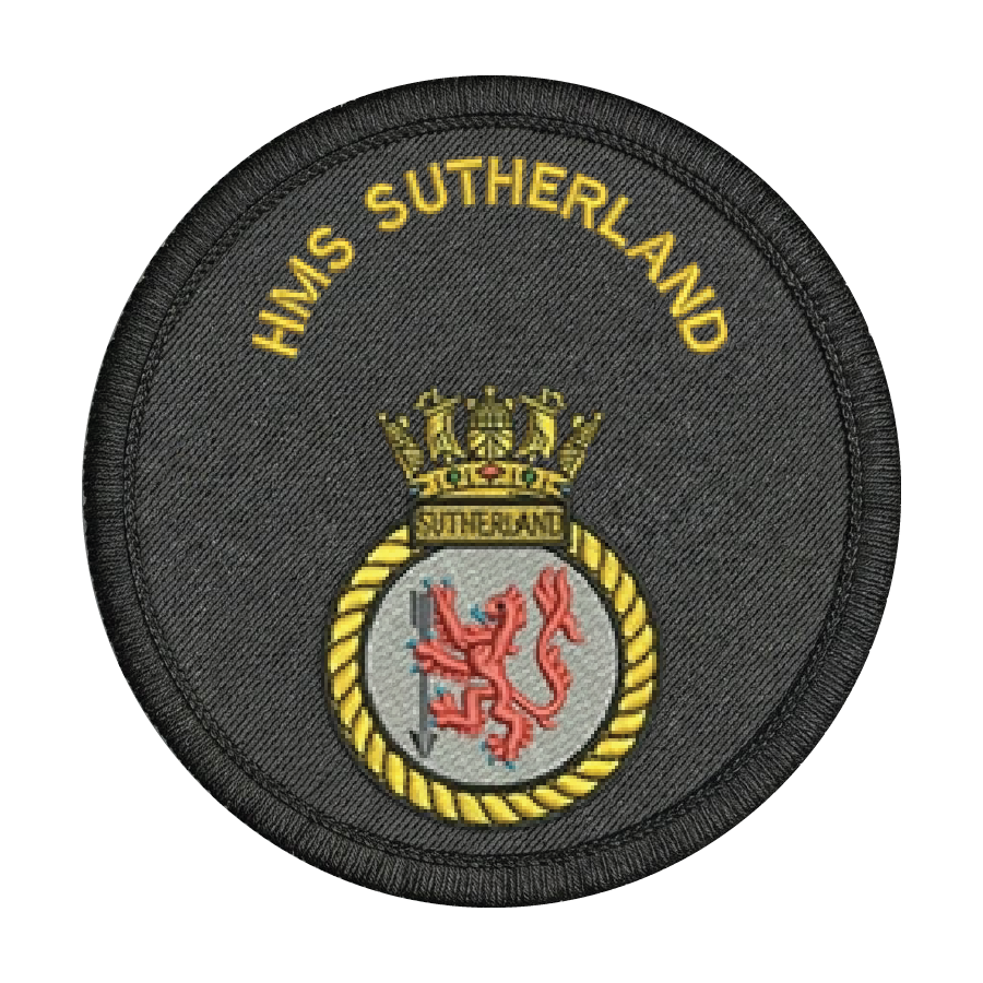 HMS Sutherland Patch