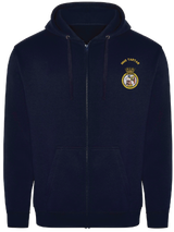 HMS Tartar Zipped Hoodie