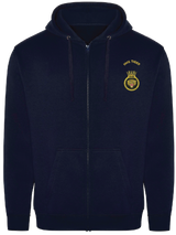 HMS Tiger Zipped Hoodie