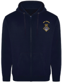 HMS Vernon Zipped Hoodie