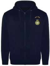 HMS York Zipped Hoodie