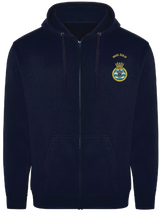HMS Zulu Zipped Hoodie