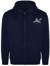 Hawker Hunter Zipped Hoodie