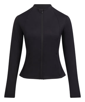 Women’s recycled tech-zip jacket