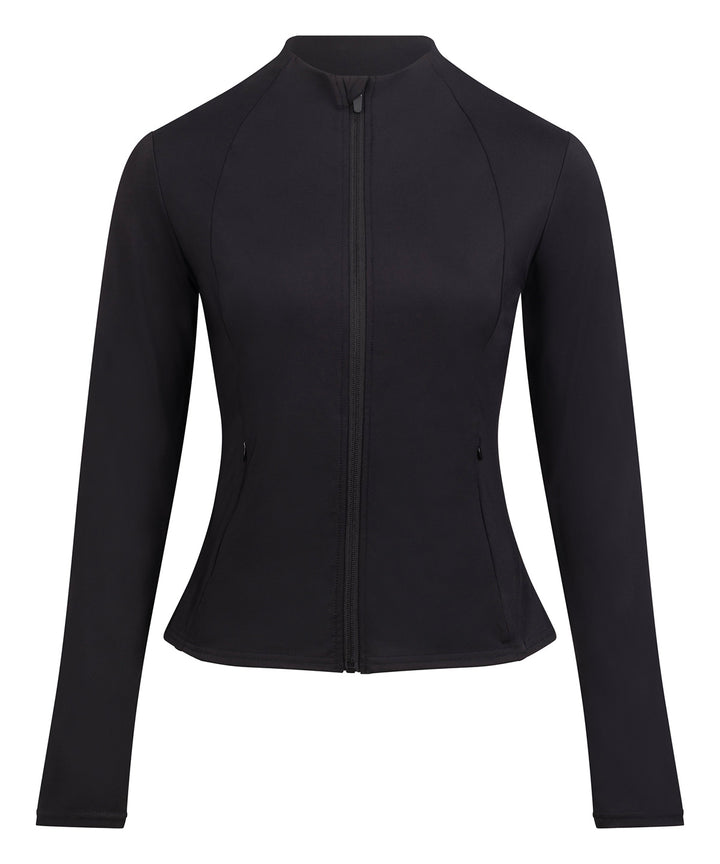 Women’s recycled tech-zip jacket