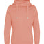 Cross neck hoodie