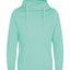 Cross neck hoodie