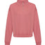 Women's cropped ¼-zip sweat