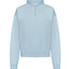 Women's cropped ¼-zip sweat