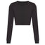 Women's long sleeve cropped T