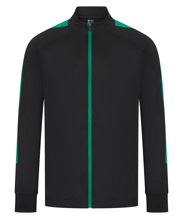 Knitted tracksuit top