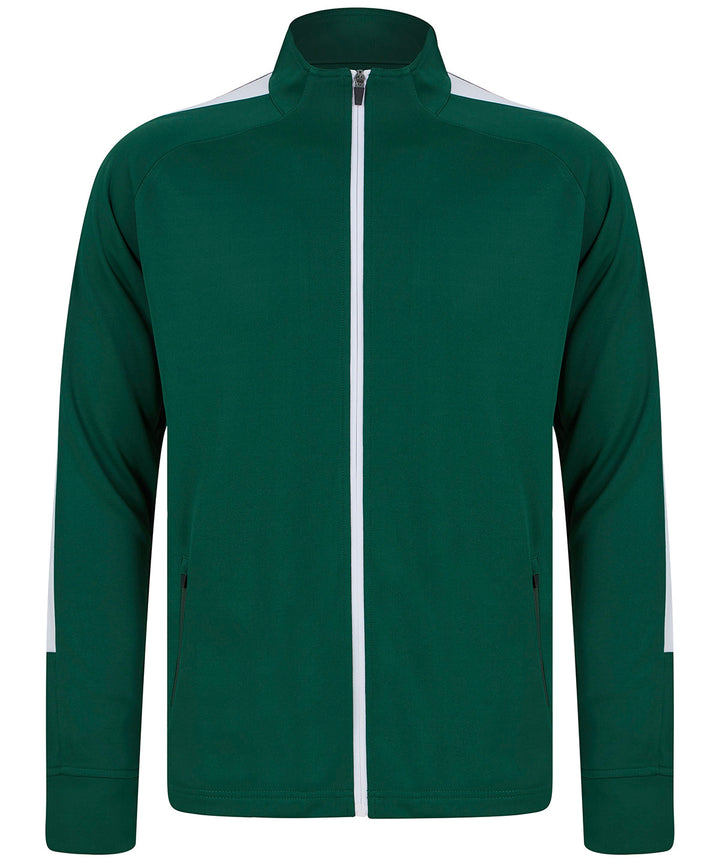 Knitted tracksuit top
