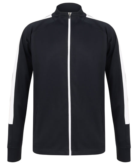 Knitted tracksuit top