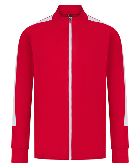 Knitted tracksuit top
