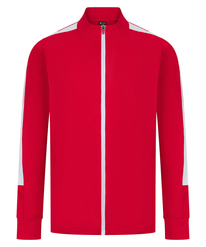 Knitted tracksuit top