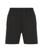 Knitted shorts with zip pockets