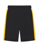 Knitted shorts with zip pockets