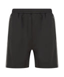 Knitted shorts with zip pockets