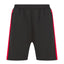 Knitted shorts with zip pockets