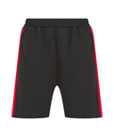 Knitted shorts with zip pockets