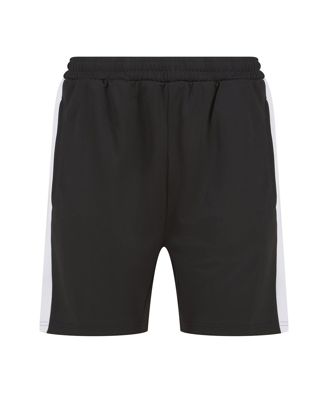 Knitted shorts with zip pockets