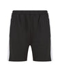 Knitted shorts with zip pockets