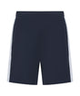 Knitted shorts with zip pockets