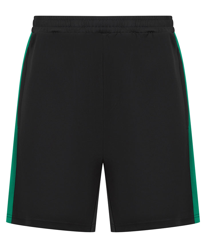 Kids knitted shorts with zip pockets