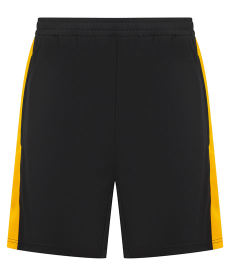 Kids knitted shorts with zip pockets
