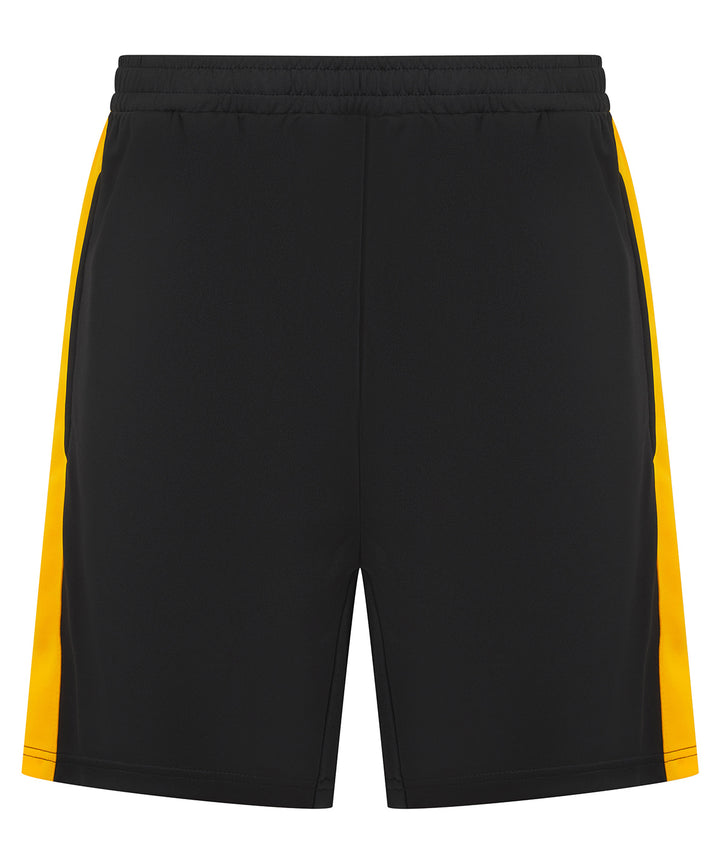 Kids knitted shorts with zip pockets