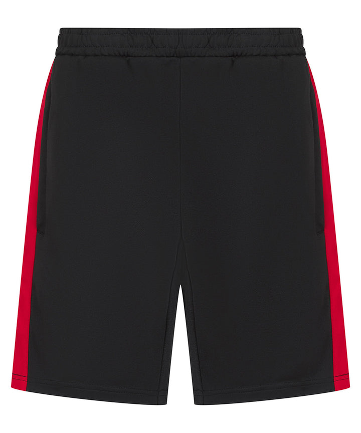 Kids knitted shorts with zip pockets