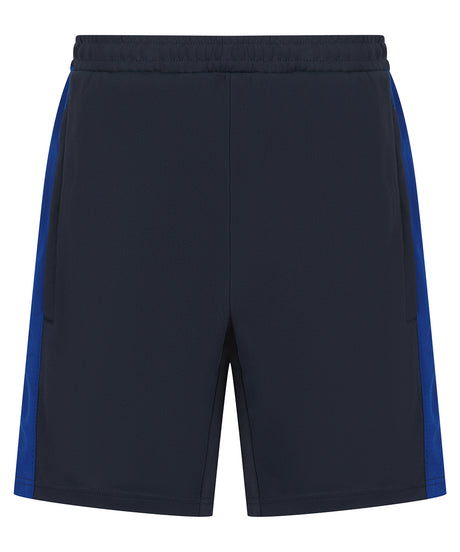 Kids knitted shorts with zip pockets