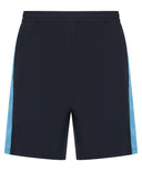 Kids knitted shorts with zip pockets