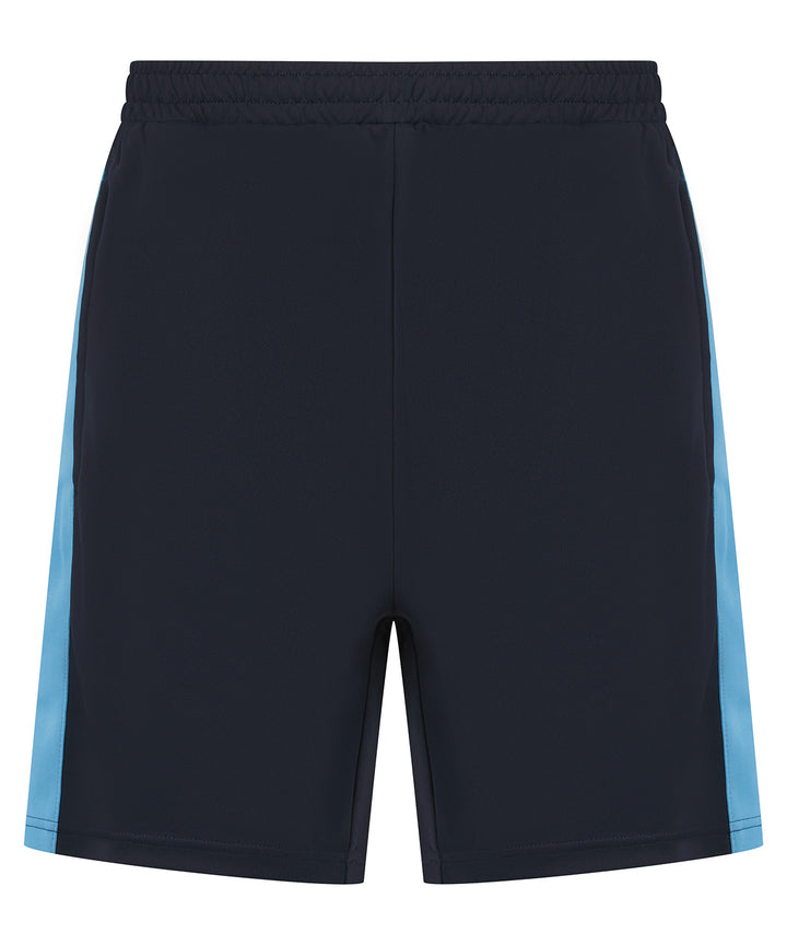 Kids knitted shorts with zip pockets