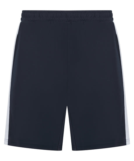 Kids knitted shorts with zip pockets