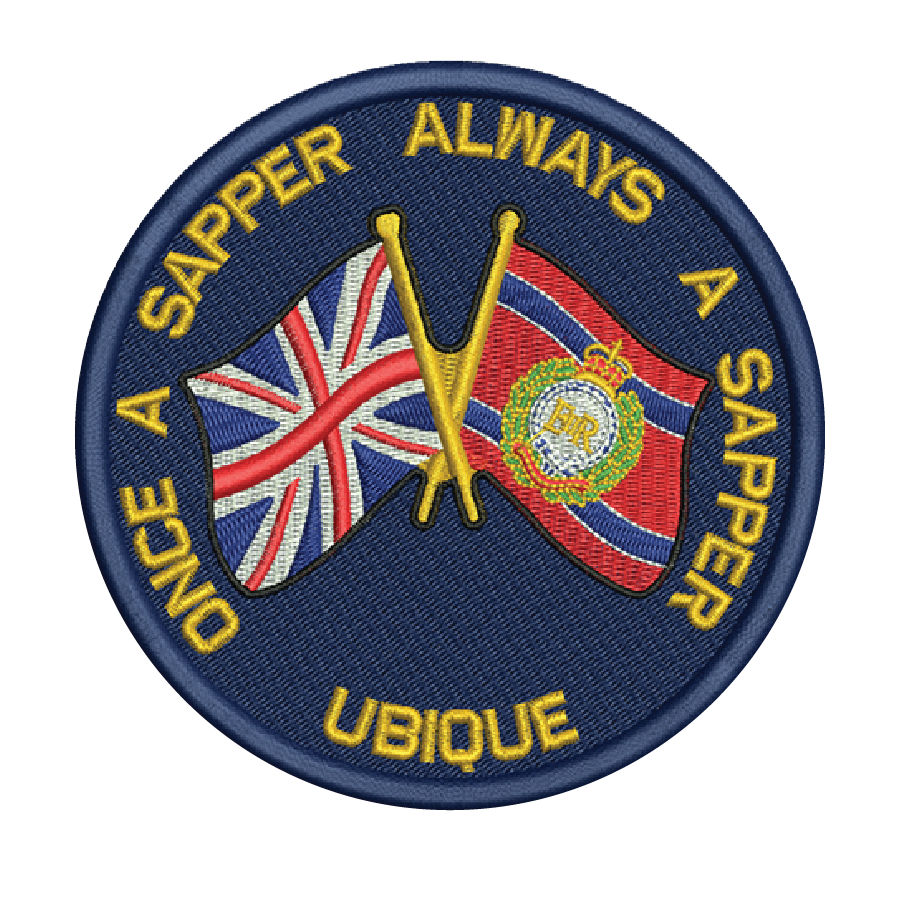 Once a Sapper Reunion Jack Patch