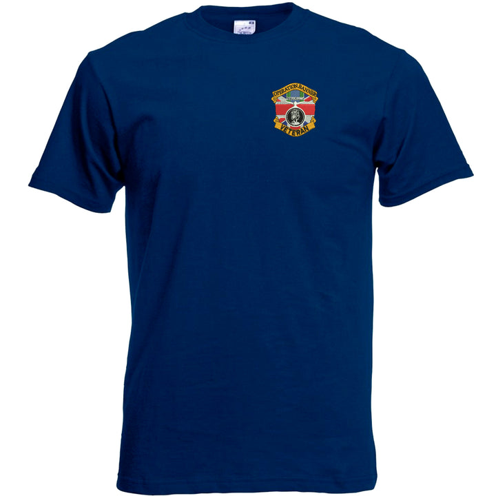 Operation Banner Embroidered T-shirt