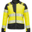 Women’s PW3 Hi-vis hybrid baffle jacket (T171)