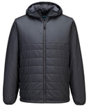 Professional hooded insulated baffle jacket (S608)