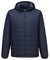Professional hooded insulated baffle jacket (S608)