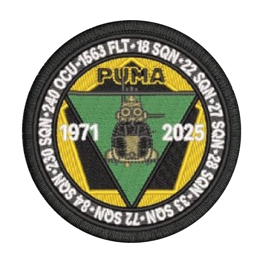 Puma Helicopter 1971-2025 Patch