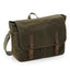 Heritage waxed canvas messenger