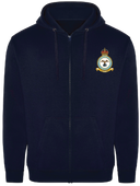 RAF Cranwell Zipped Hoodie