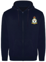 RAF Cranwell Zipped Hoodie
